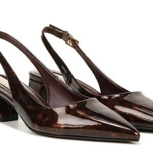 Franco Sarto tortoise racer Slingback (NWOT)